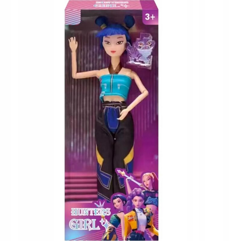 DEMON HUNTERS LALKA ZOEY KPOP ŁOWCZYNIE DEMONÓW ZOEY LALKA 30 cm K-POP HIT