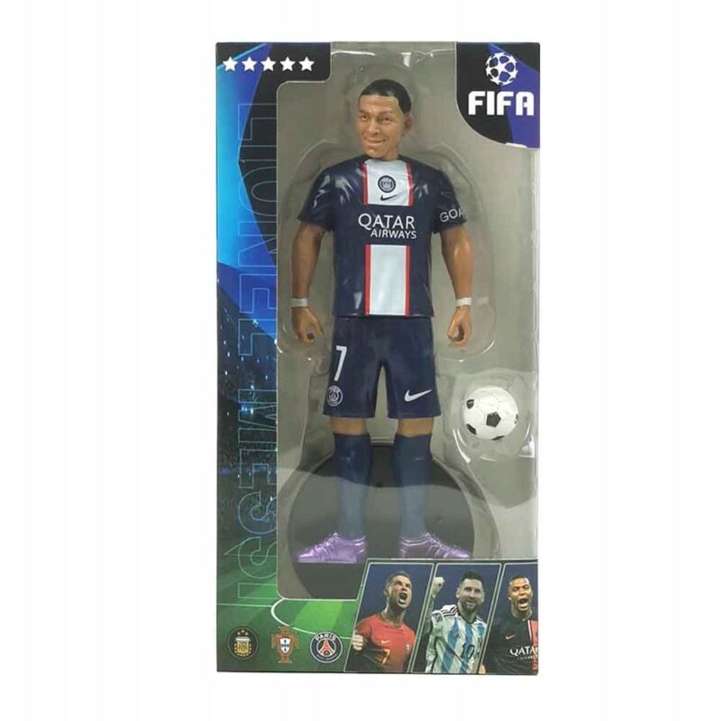 Figurka Kylian Mbappé, kolekcjonerska, 25 cm