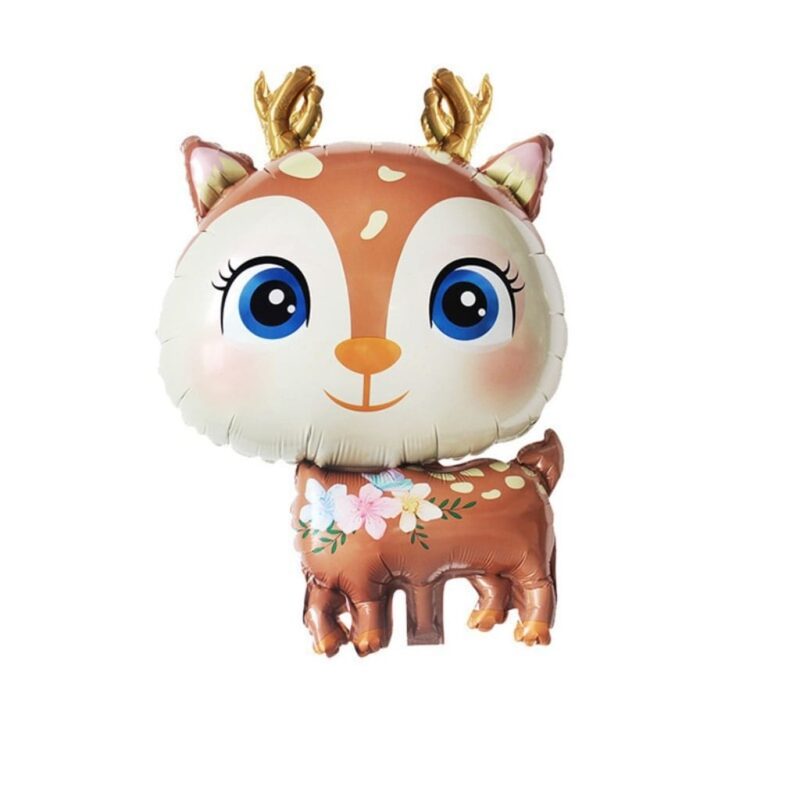 Balon foliowy Jelonek 49×74,5 cm, urodziny, zwierzęta, las