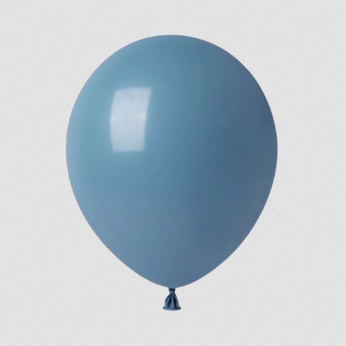 Balon lateksowy pastelowy niebieski 12cali, 10szt dusk blue