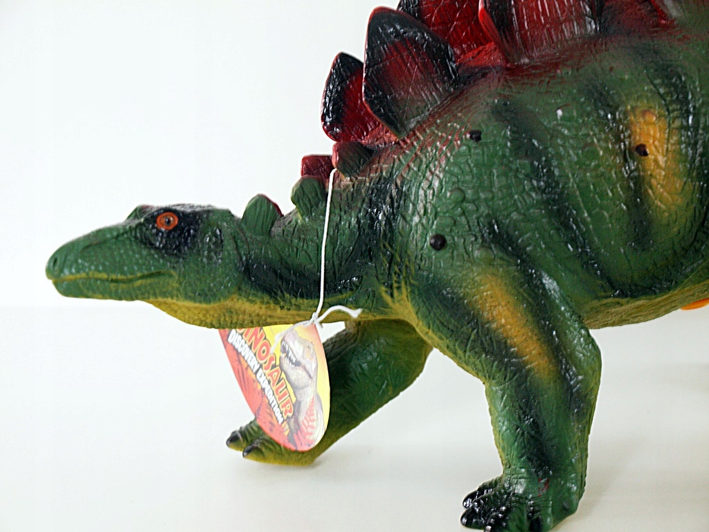 Olbrzymi GUMOWY DINOZAUR 39 cm figurka - obrazek 2