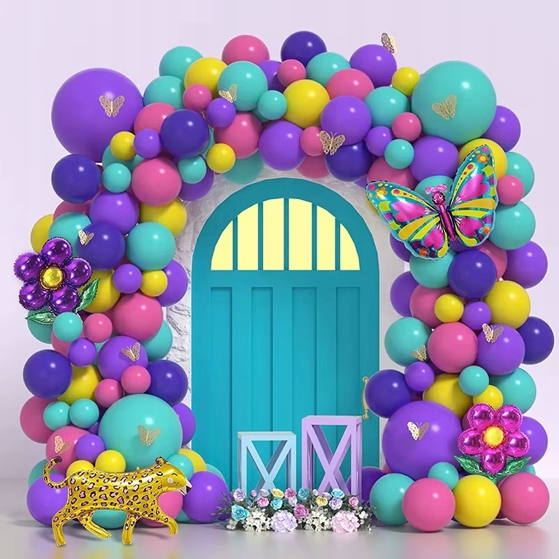Balon foliowy MOTYL 49x76cm IMPREZA PARTY URODZINY - obrazek 4