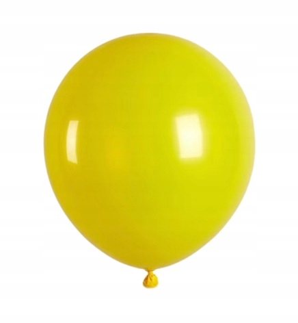 Balon lateksowy żółty, 12 cali 10 sztuk URODZINY festyn KARNAWAŁ, 30 cm