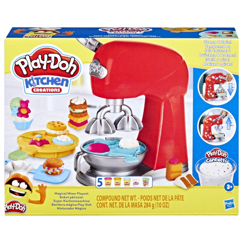 Modelina Play-Doh, zestaw mikserów Magic F4718