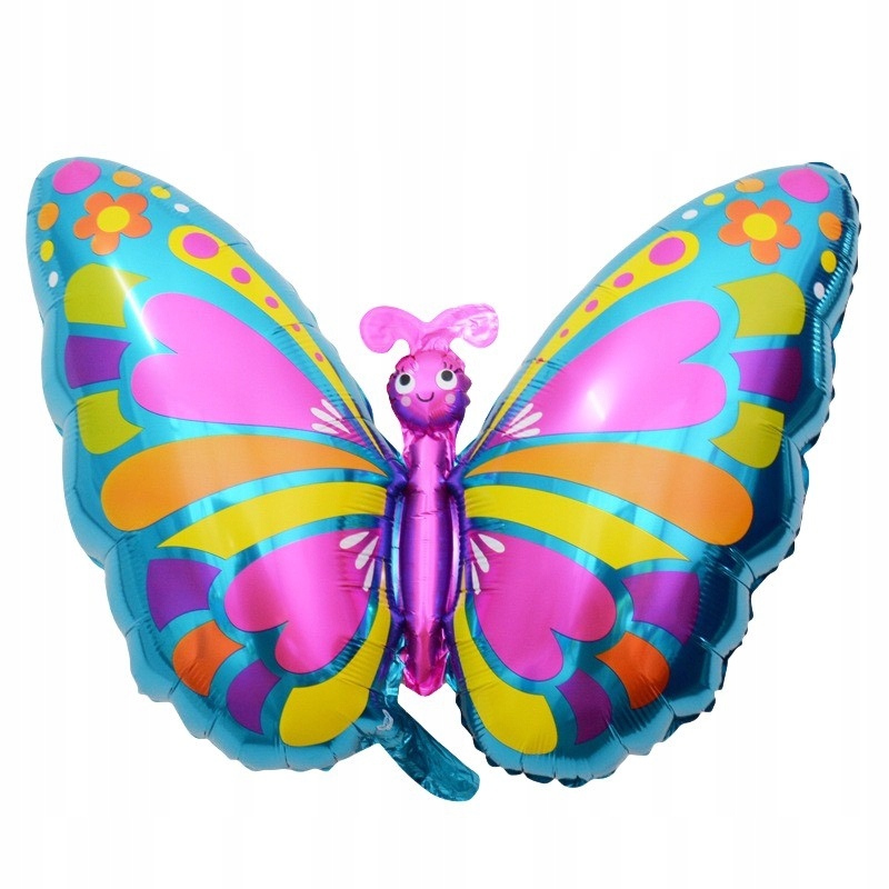 Balon foliowy MOTYL 49x76cm IMPREZA PARTY URODZINY