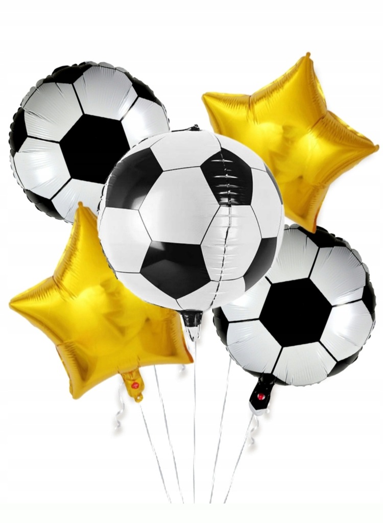 Balon foliowy piłka nożna 18 cali, 45 cm, urodziny - obrazek 2