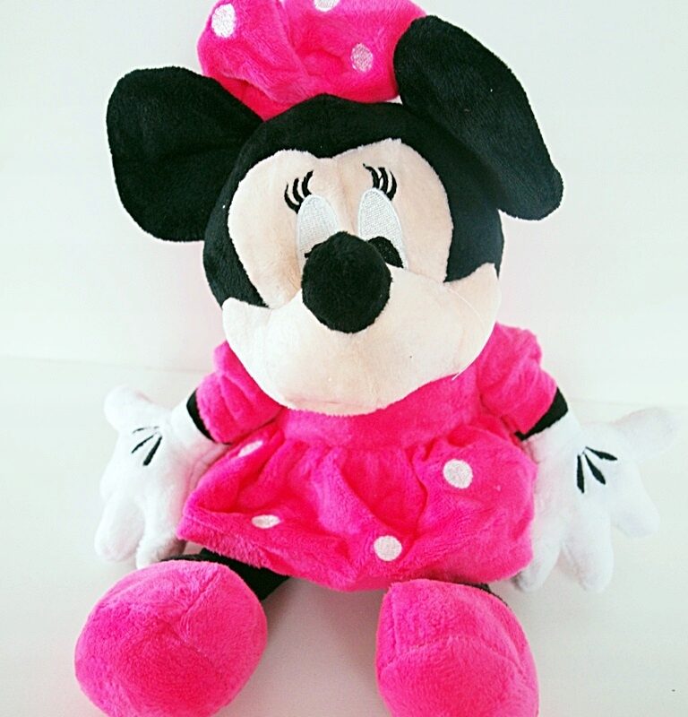 MYSZKA MINNIE PLUSZOWA MASKOTKA PRZYTULANKA 28cm