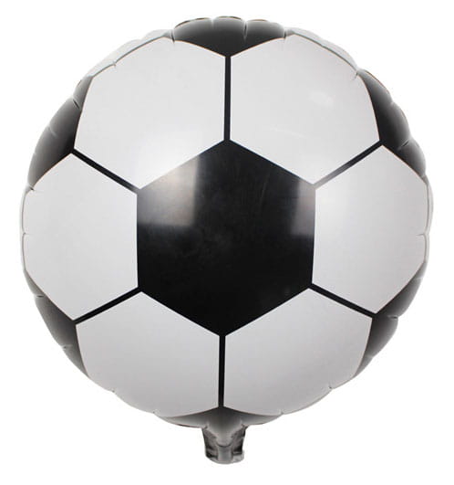 Balon foliowy piłka nożna 45 cm, piłka nożna, urodziny, karnawał