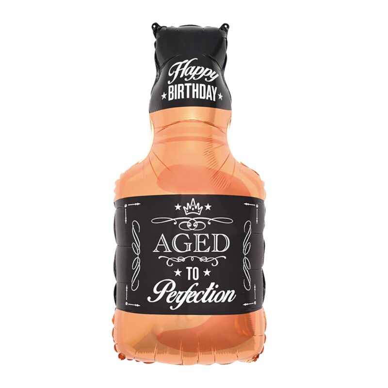 Balon foliowy na hel butelka whisky 43cm x 76cm