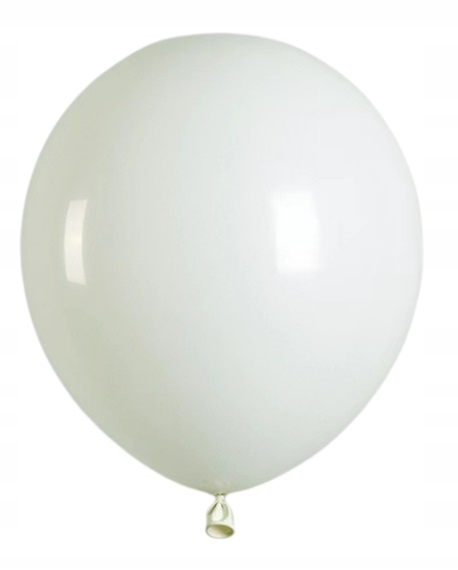 Balon lateksowy BIAŁY 25 cm, 10 sztuk wesele panieński urodziny