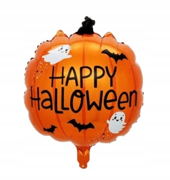 Balon foliowy Dynia Halloween 47×57 cm