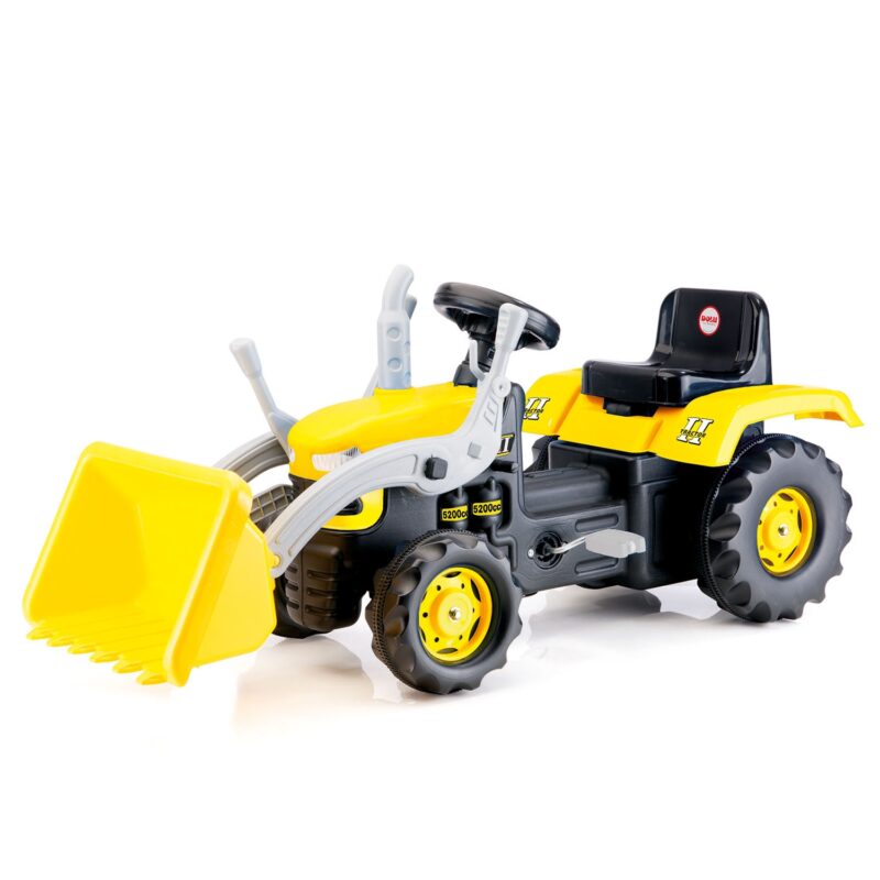 TRAKTOR - KOPARKA na pedały ładowacz, DOLU DL8051