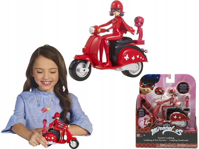 MIRACULOUS - figurka i pojazd akcji, COBI 39880