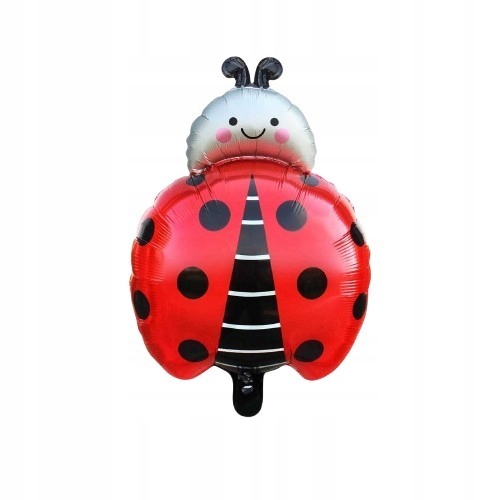 Balon foliowy BIEDRONKA 47X70 cm, urodziny, karnawał