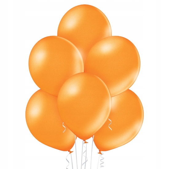 Balon lateksowy POMARAŃCZOWY, 12 cali, 30cm 10szt