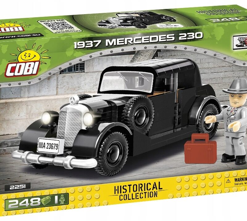 Klocki Cobi HC WWII 1937 MERCEDES 230 2251